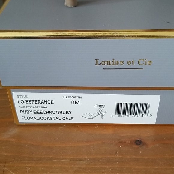 EUC Louise at Cie Lo-Esperance Ankle Strap Heels - Picture 7 of 7